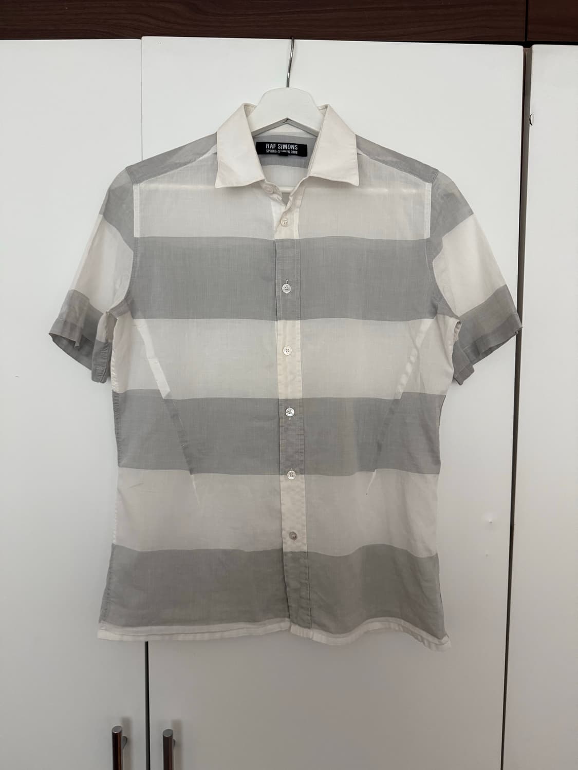 08SS 라프시몬스 스트라이프 셔츠 (46) 상품이미지1