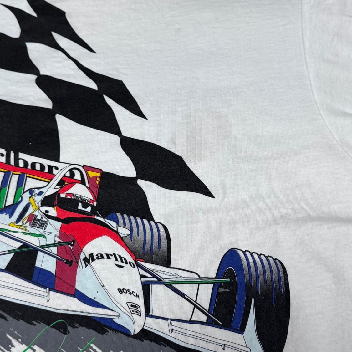 (XL)90s 빈티지 말보로 프로모 레이싱 반팔 티셔츠 상품이미지6