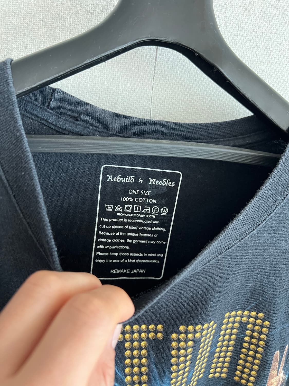 리빌드 바이 니들스 7컷 티셔츠 엘튼존 투어 티셔츠 밴드티 상품이미지4