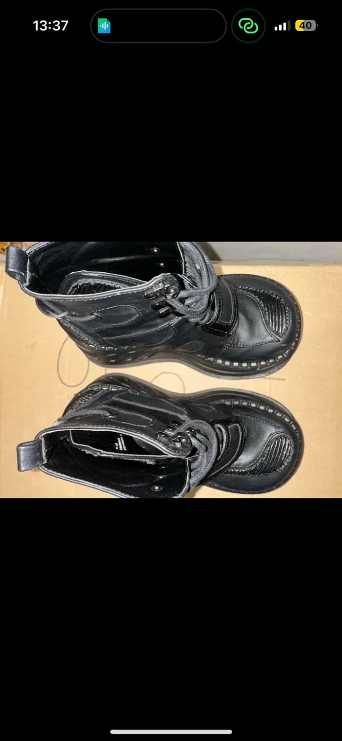 데모니아 스톰프 240 고스 펑크 y2k 플랫폼 부츠 워커 통굽 상품이미지3