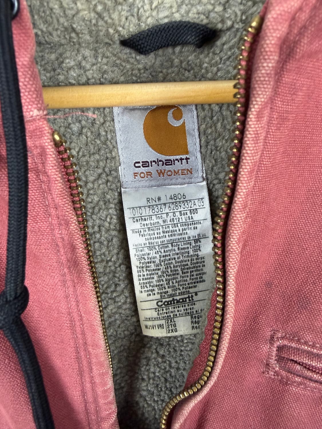 Carhartt]칼하트 W J141 Vrs  쉐르파 시에라 워크자켓  상품이미지8