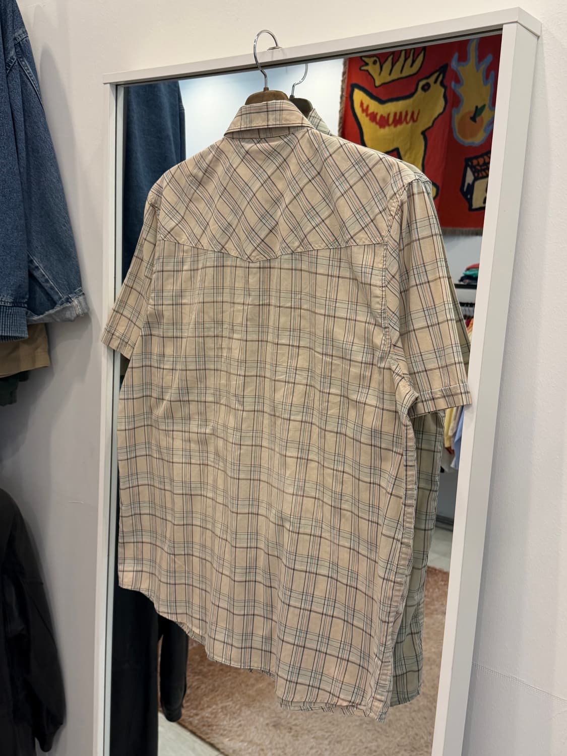 Dickies 디키즈 웨스턴 체크 반팔 셔츠 상품이미지5