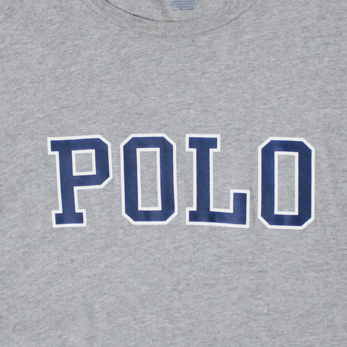 Polo 폴로 빅 로고 그레이 롱 슬리브 상품이미지2