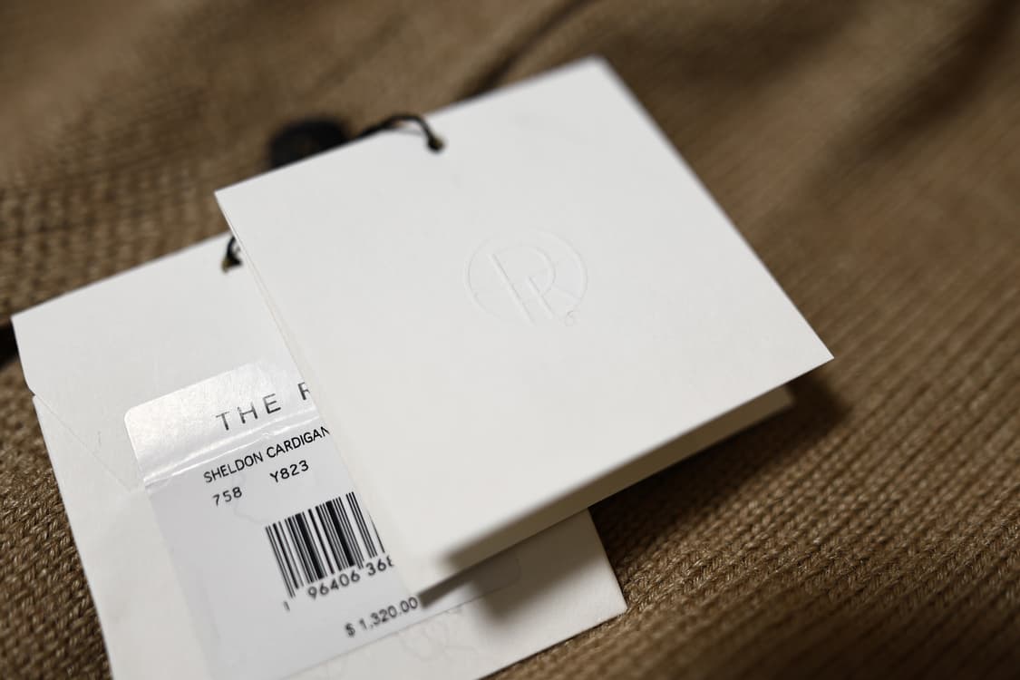 더로우 the row sheldon cardigan Tan 상품이미지4