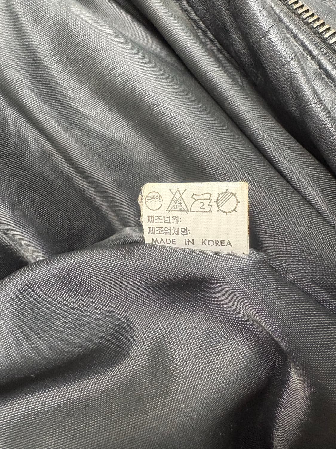 엘리트 90s 가죽 점퍼 상품이미지8