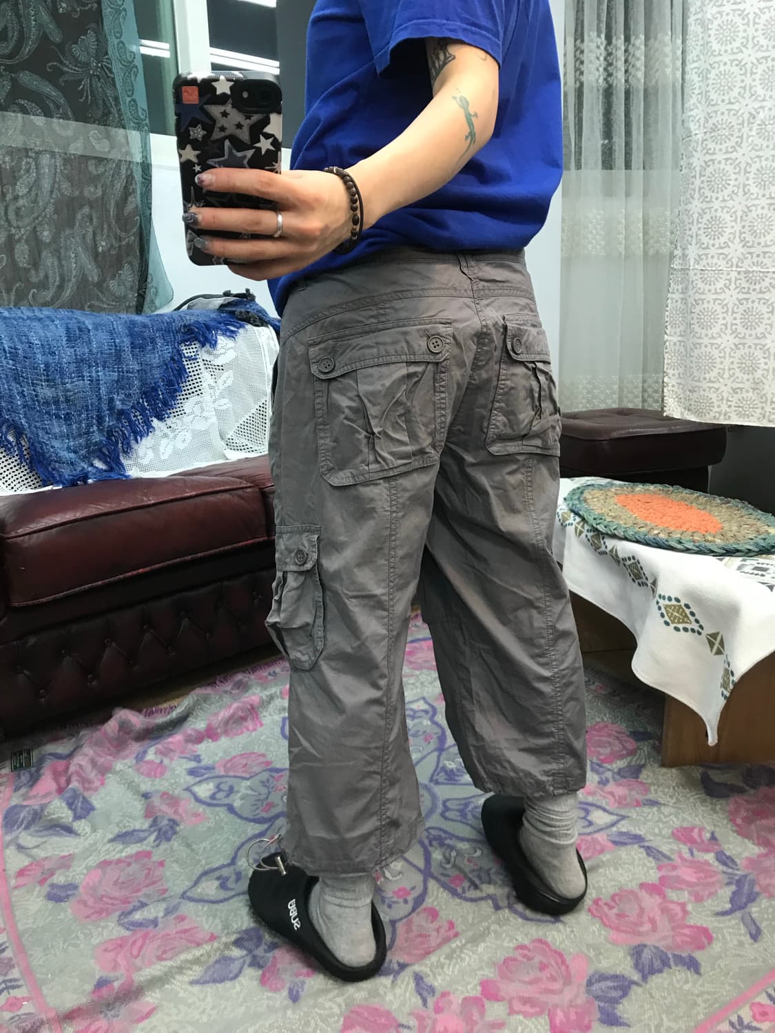 빈티지 카고 7부 바지(Z1185) 상품이미지2