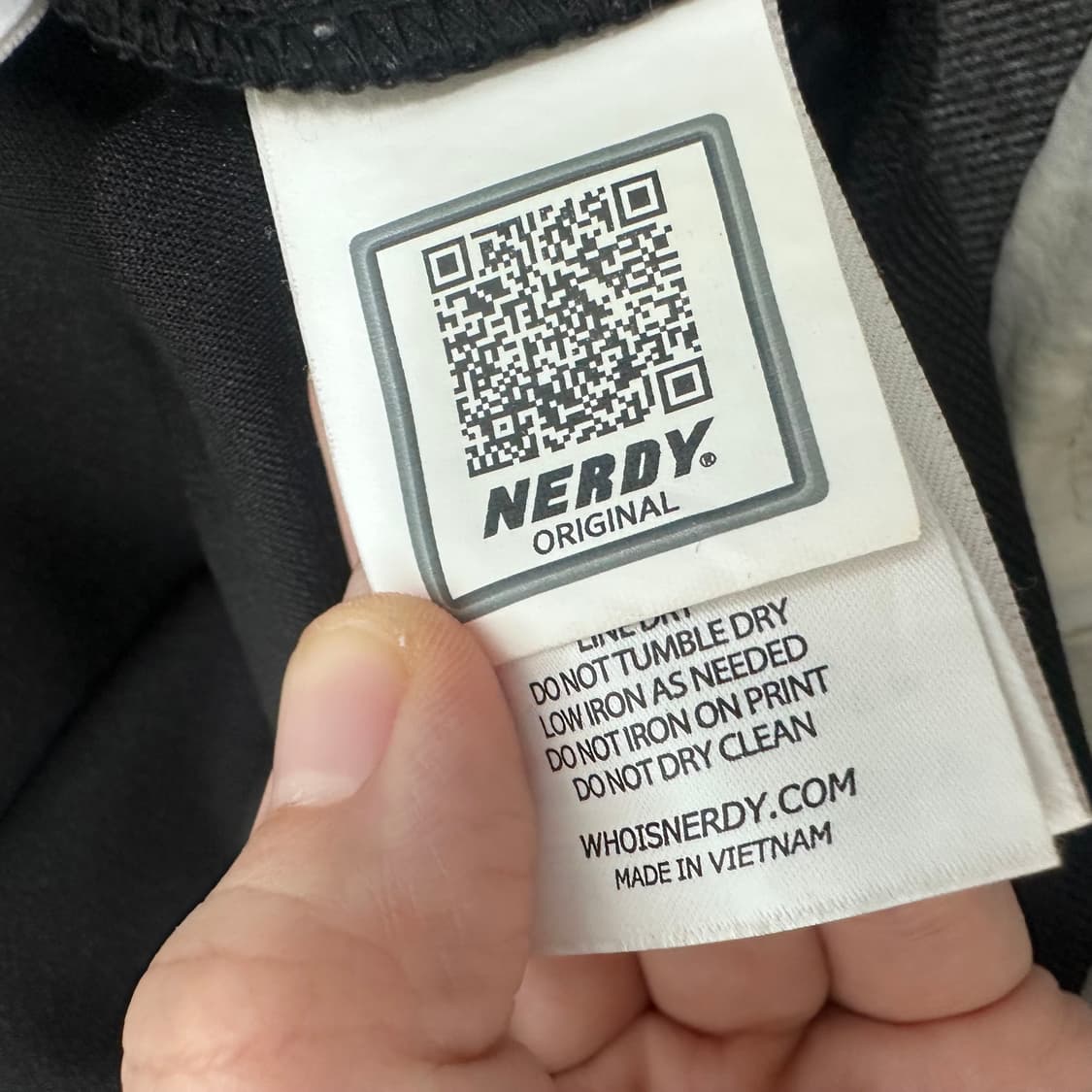 NERDY 널디 트랙탑 져지 집업 블랙 S 상품이미지8
