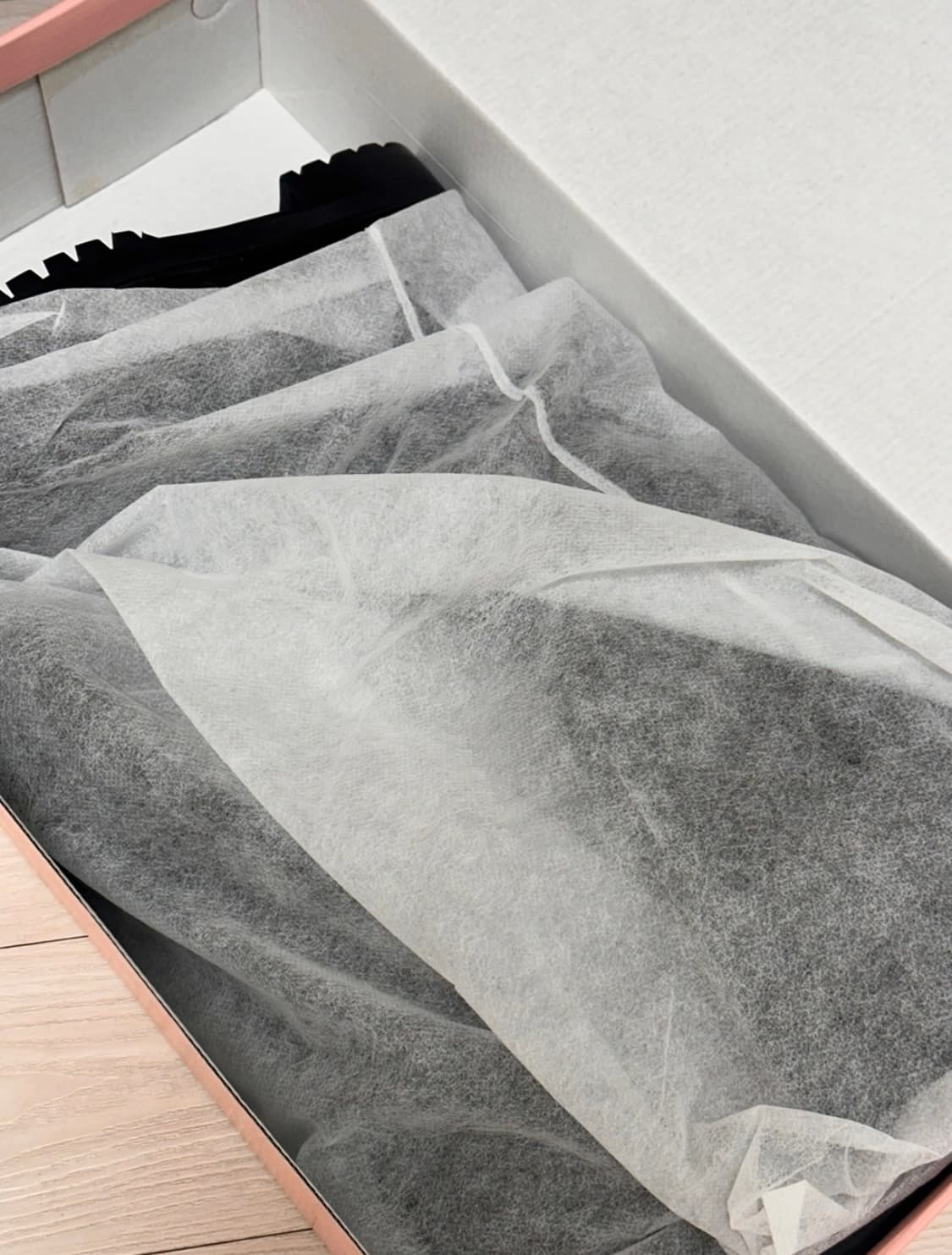 새상품) 블랙 데일리 롱부츠 245 상품이미지5