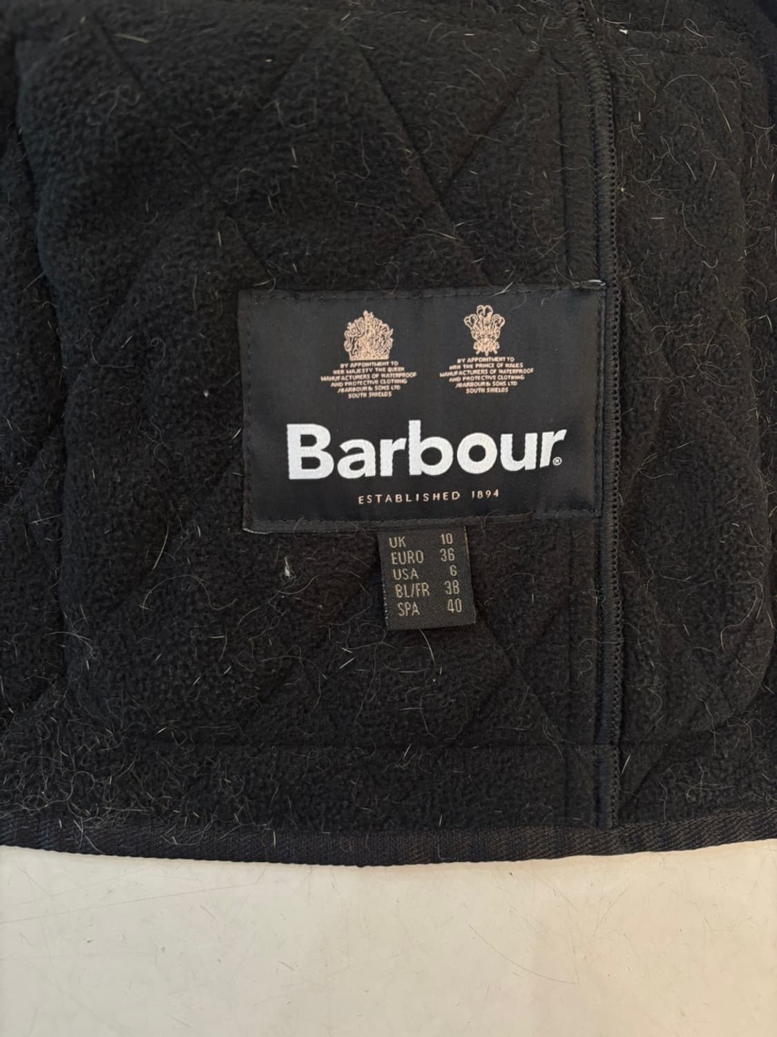 Barbour Quilting Jacket 상품이미지8