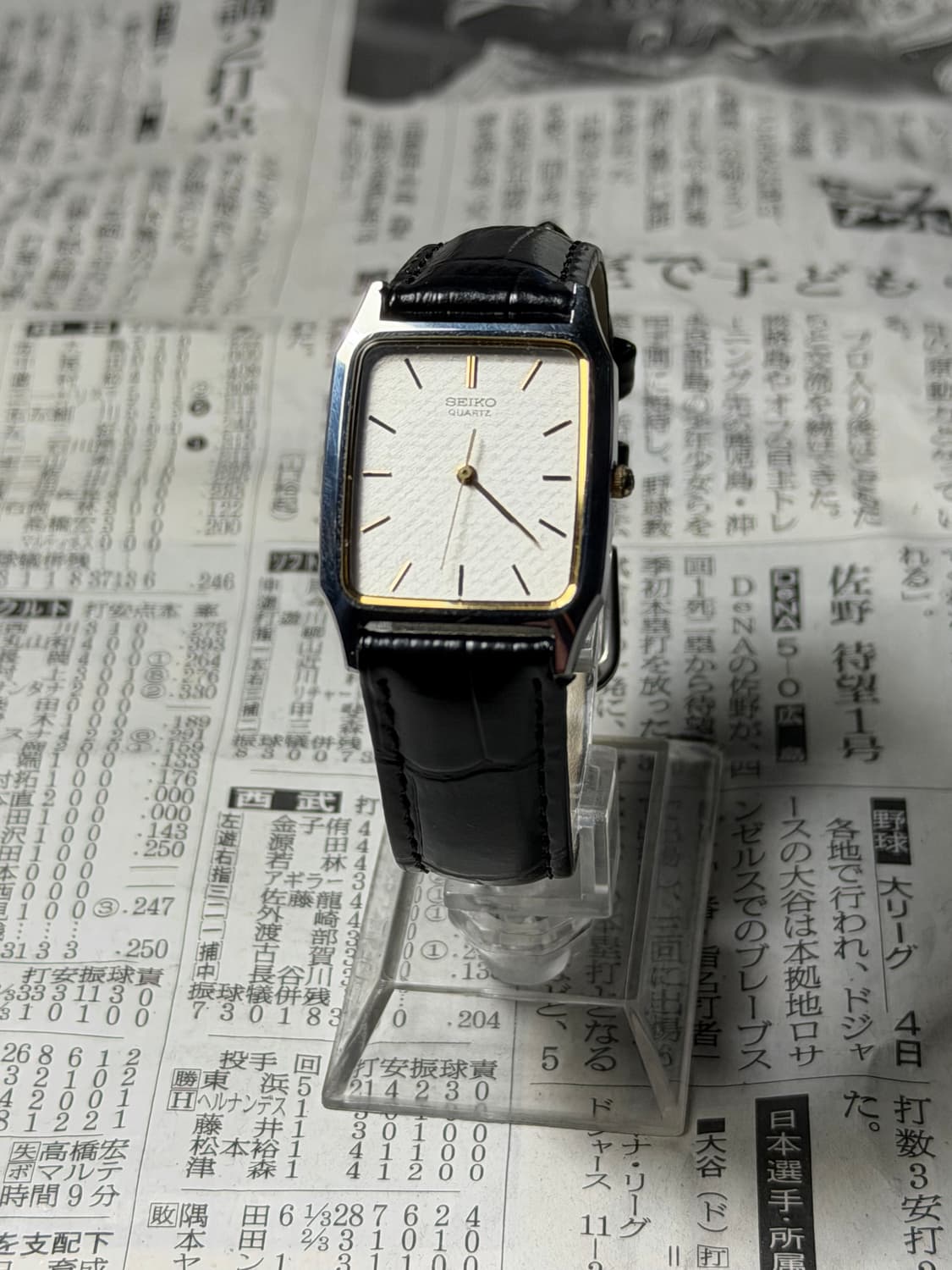 SEIKO quartz tank 상품이미지2