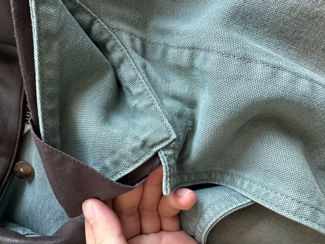 오라리 25ss organic cotton duck blouson 상품이미지4