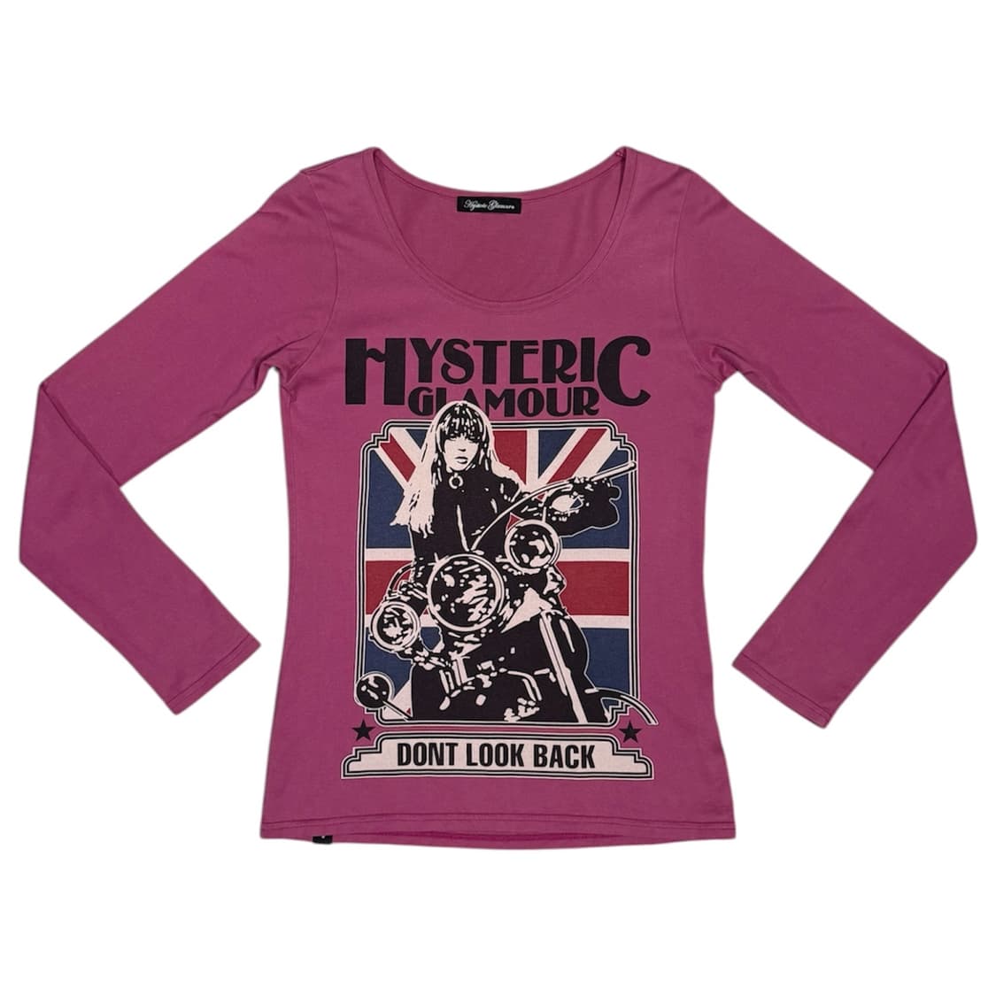 히스테릭 글래머 아카이브 바이커걸 롱슬리브 티셔츠 상품이미지1