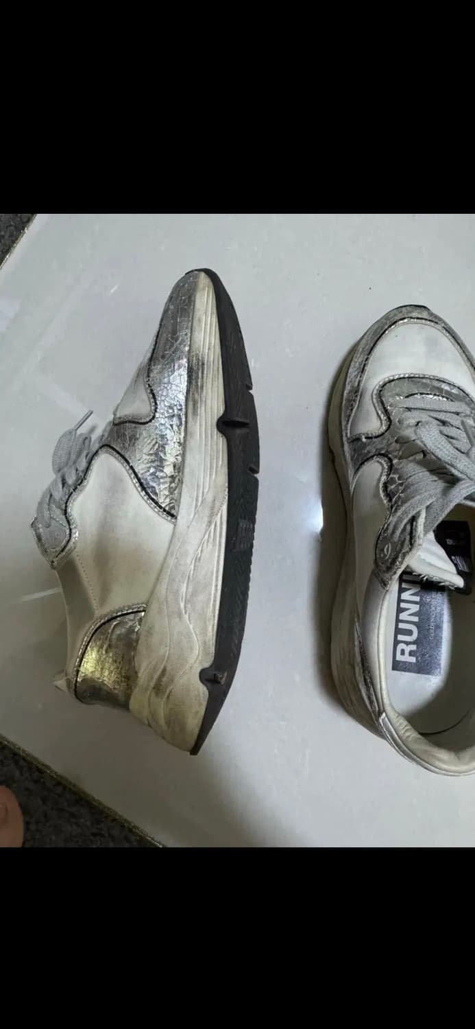 골든구스 실버 러닝솔36 상품이미지3