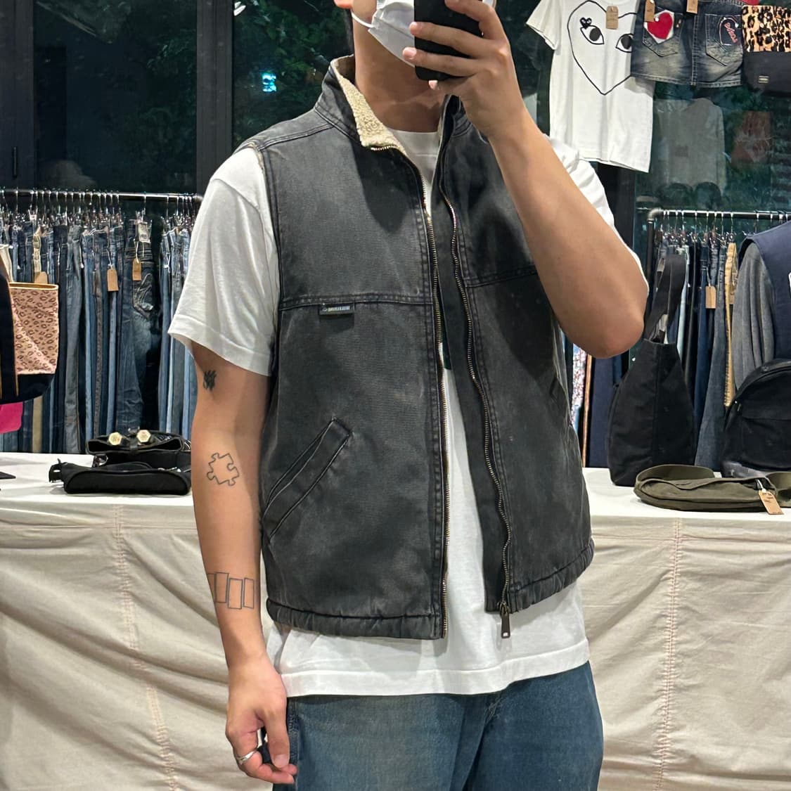 M) WOLVERINE 울버린 USA 워크웨어 베스트 조끼 상품이미지9
