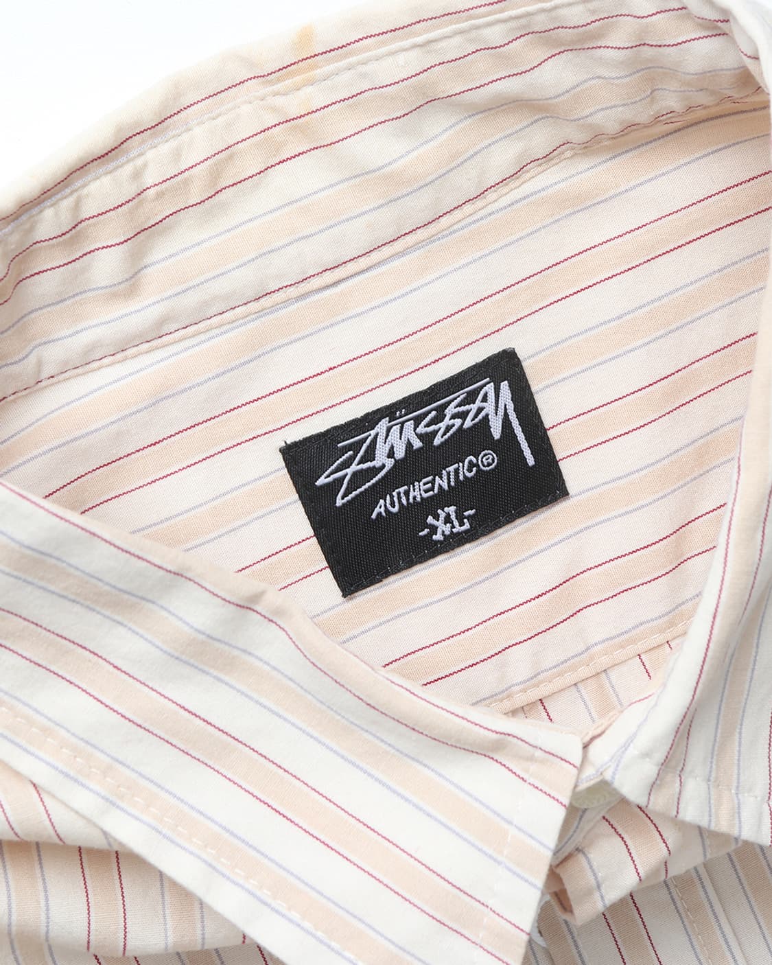 스투시 STUSSY 90s Made In USA Stripe Shirt 상품이미지6