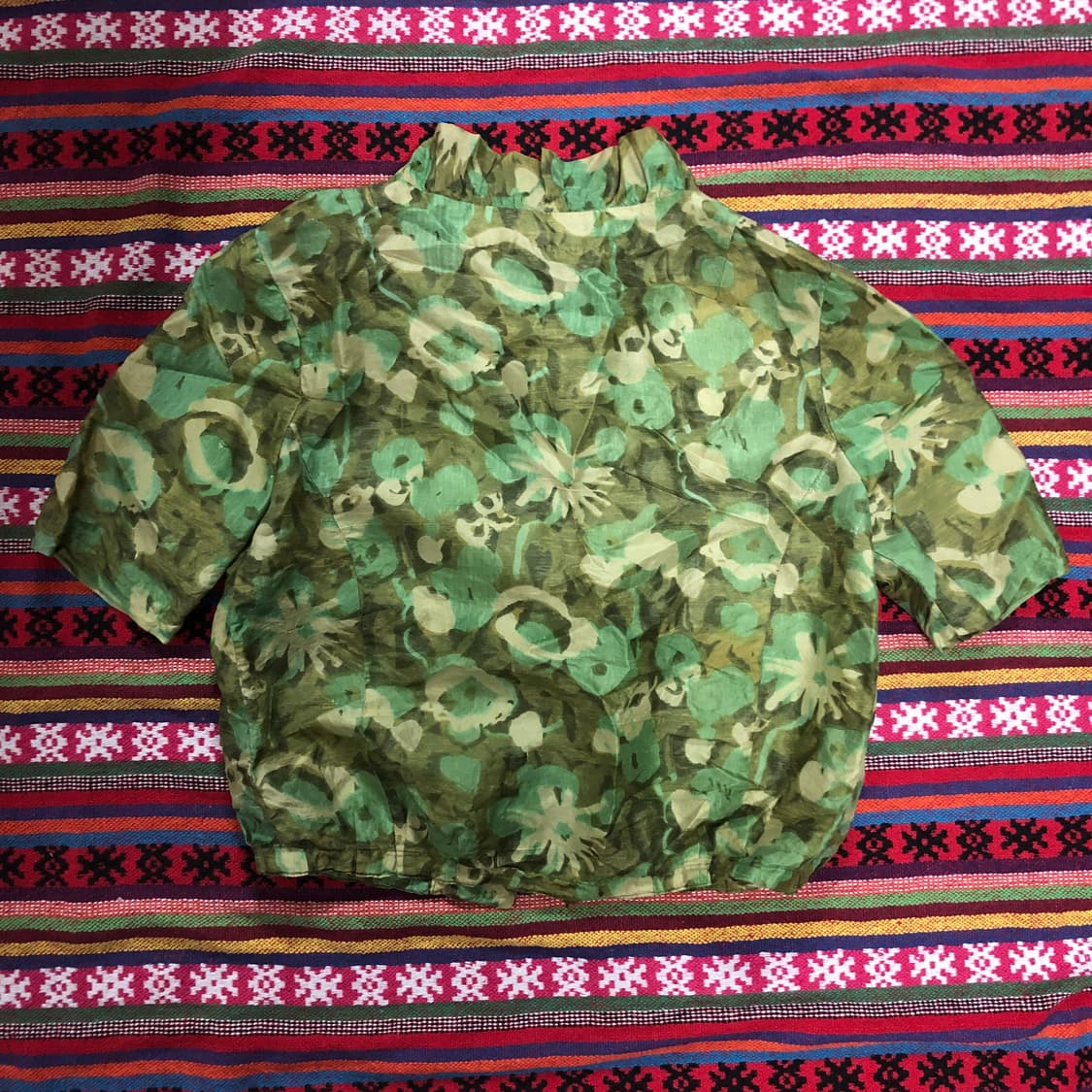 플라워 패턴 블라우스 상품이미지3