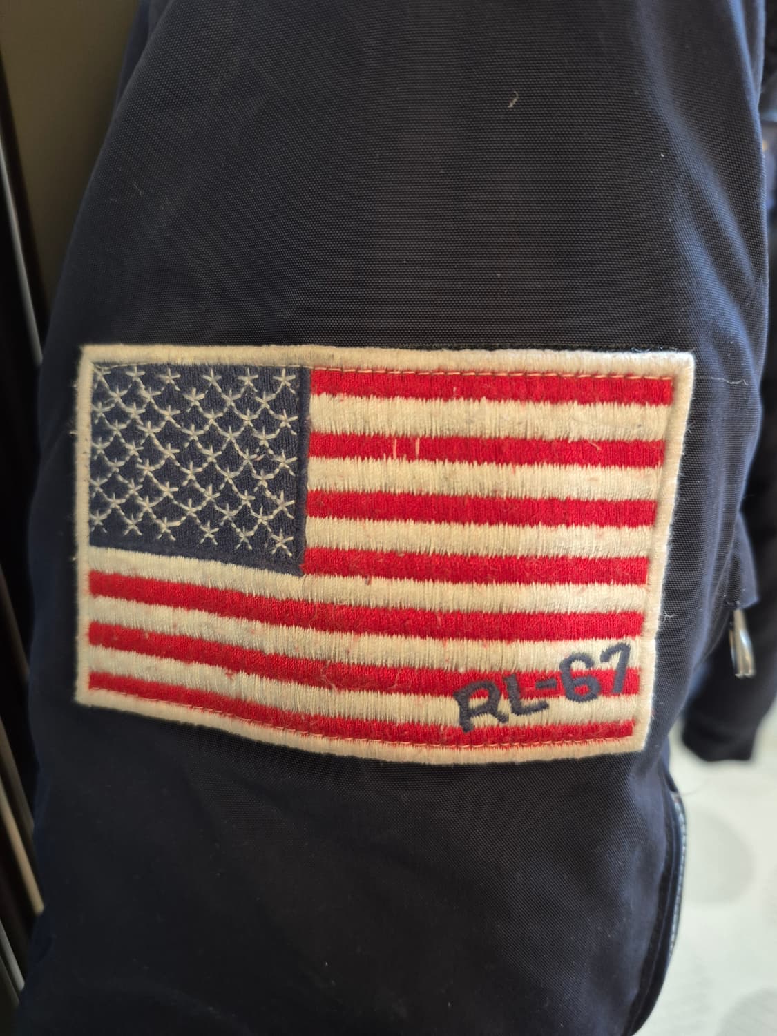 폴로 랄프로렌 항공 봄버 다운 파카 자켓 상품이미지7