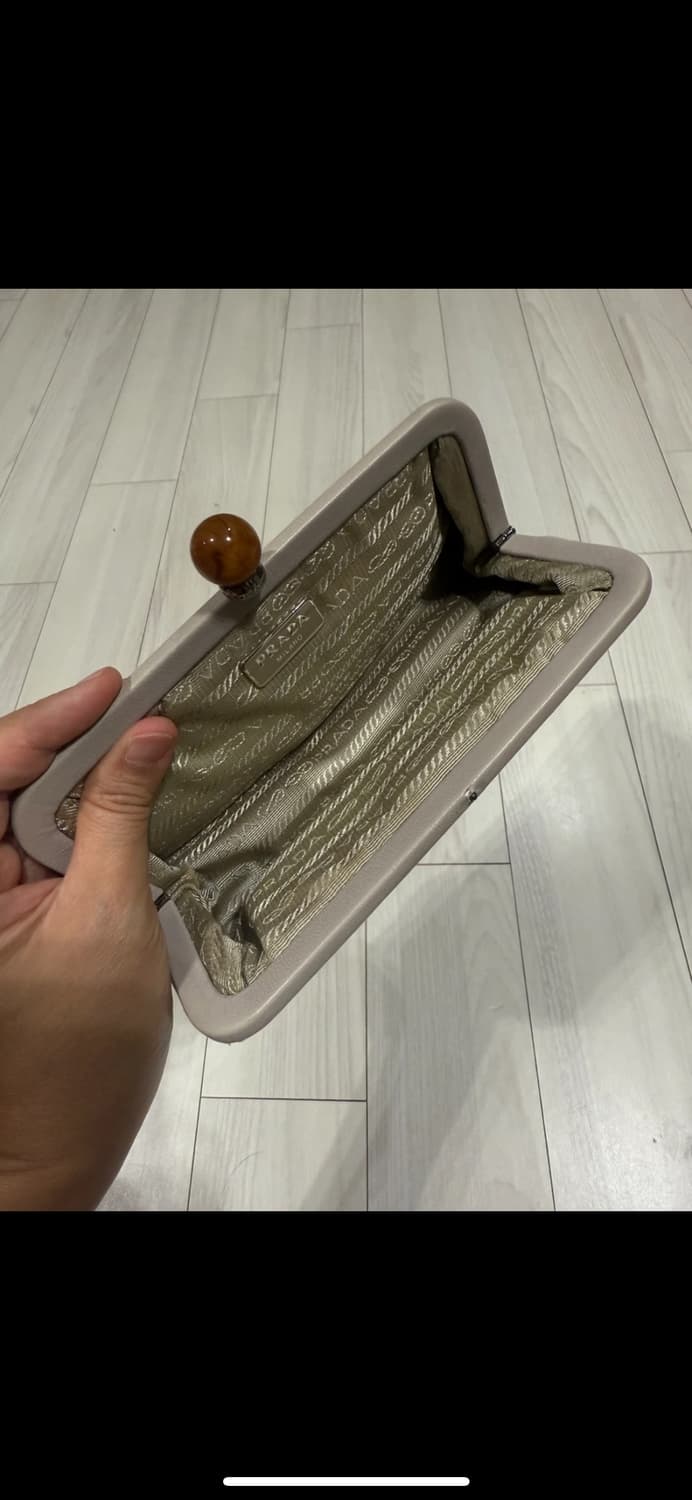 프라다 정품 셔링 클러치/파우치 상품이미지3