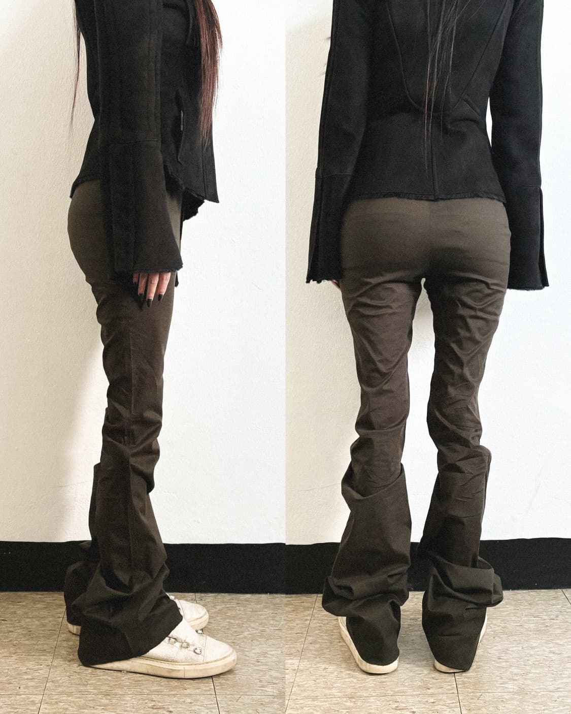 구찌 톰포드기 04aw 맥시 플레어팬츠 상품이미지1