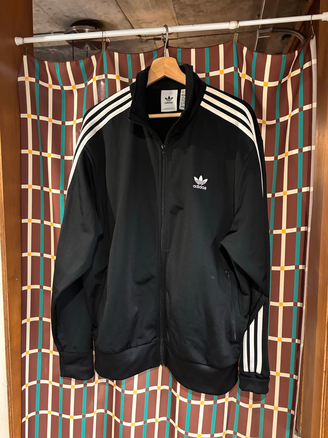 아디다스 삼선 블랙 트랙탑 져지 상품이미지2