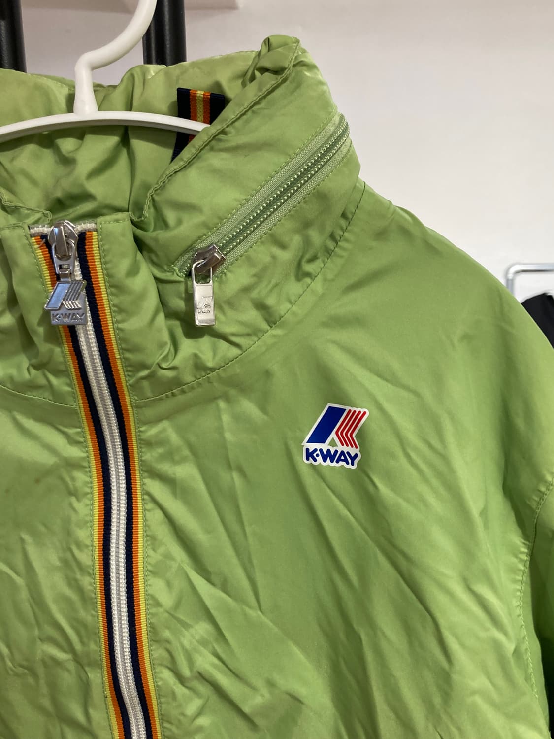 까웨(K-WAY) 배색 반집업 아노락 상품이미지2