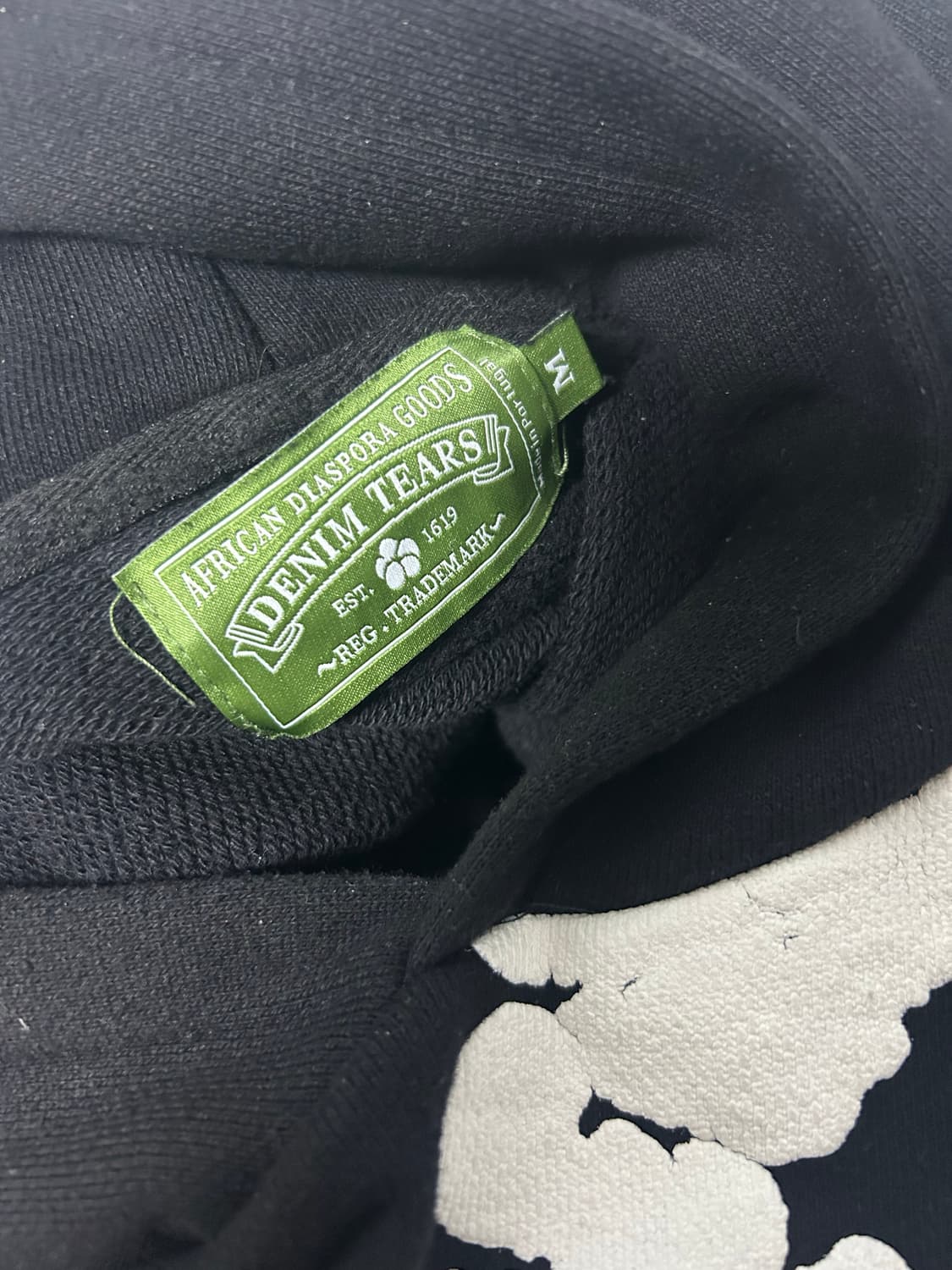 데님티어스 코튼 리스 후드 사이즈 M 상품이미지1