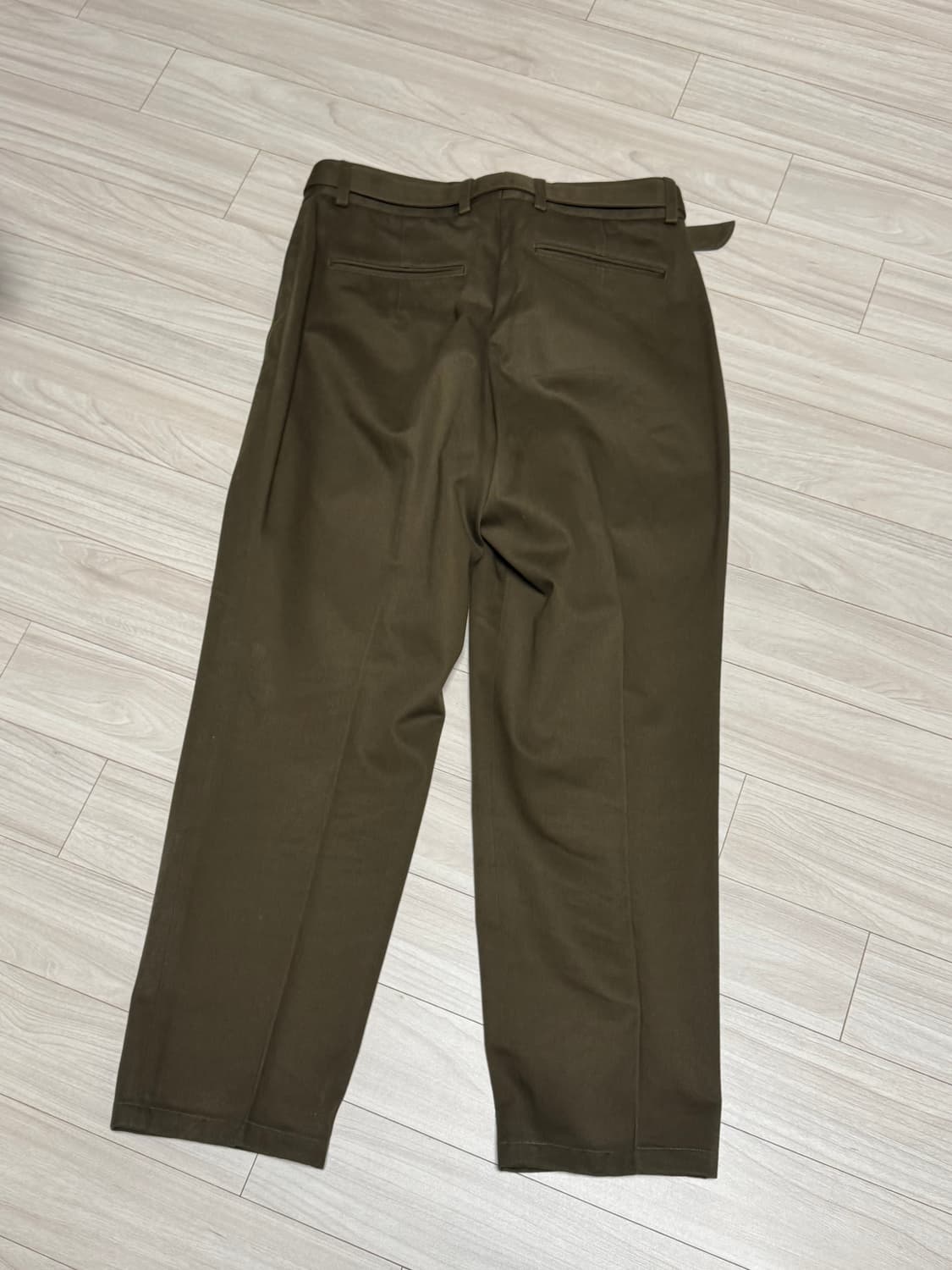 이얼즈어고 코튼 벨티드팬츠  상품이미지4