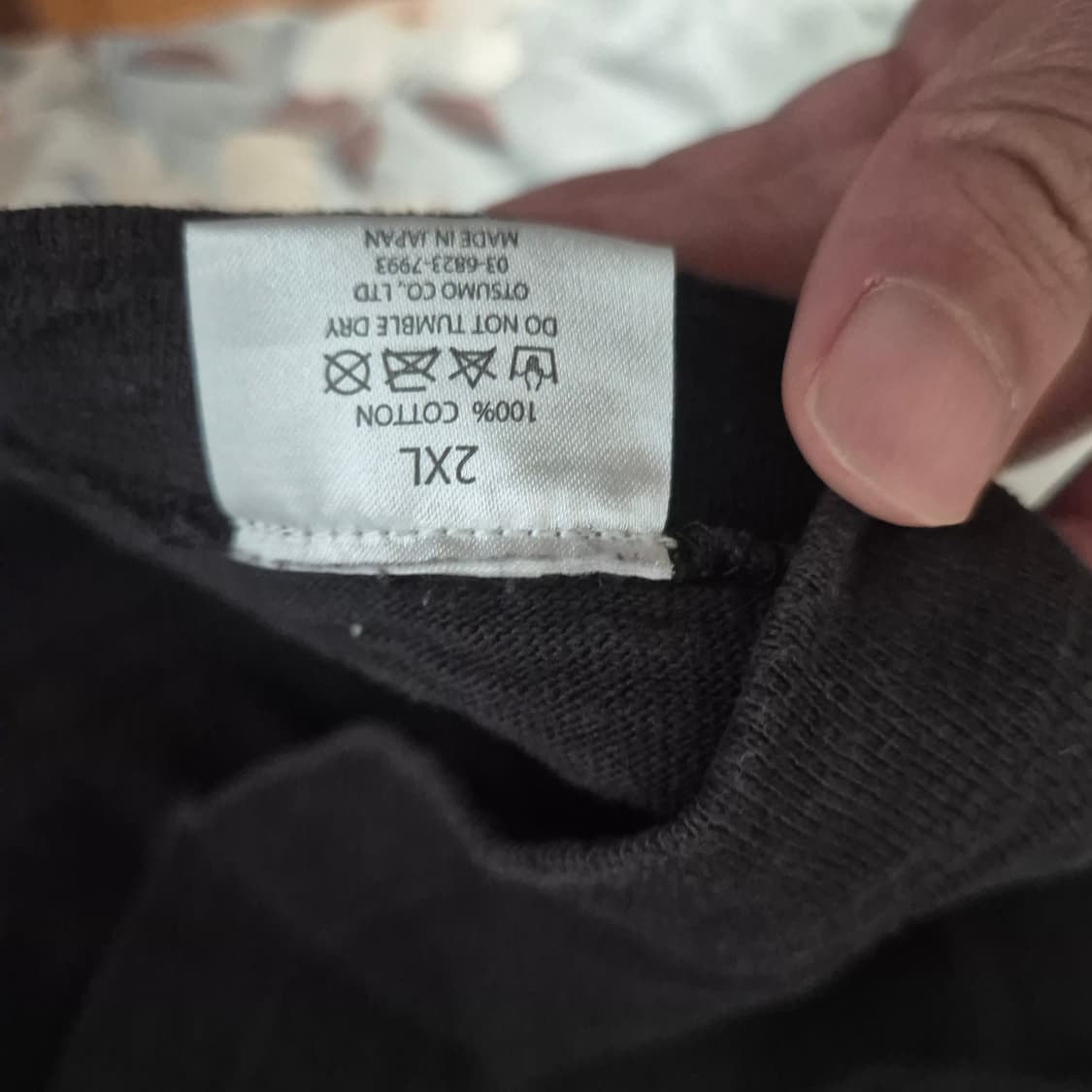 [정품] 휴먼 메이드 하트 로고 티셔츠 블랙 (2XL) 상품이미지4