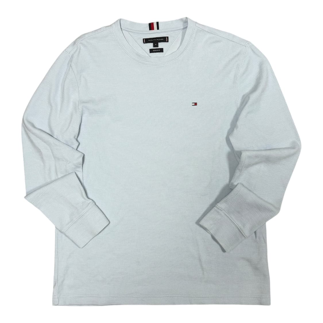 ✨ (바배) 타미 힐피거 스카이블루 소라색  레귤러핏 롱슬리브 상품이미지1