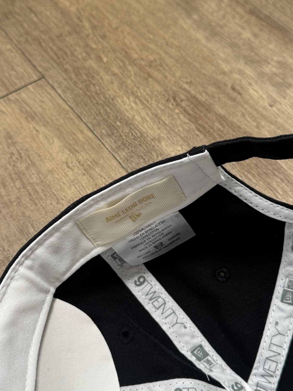 에메레온도르 뉴에라 양키스 볼파크 햇 볼캡 모자 블랙 상품이미지3