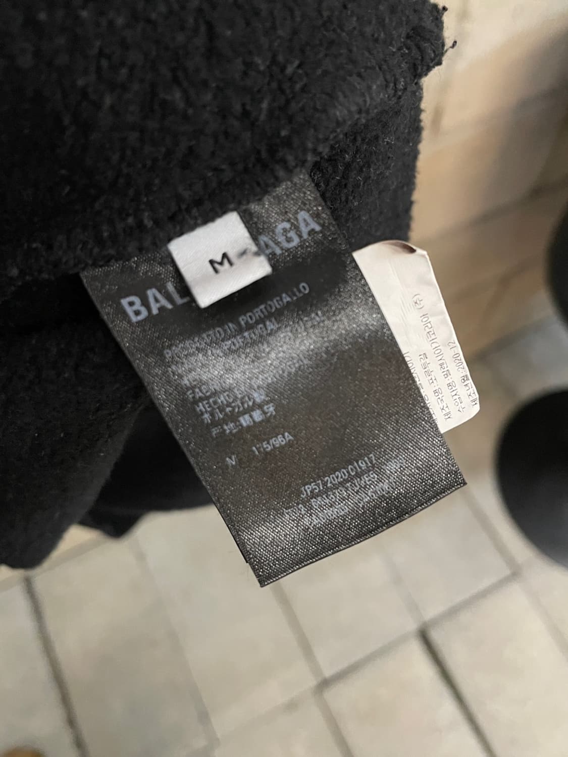 발렌시아가 데필레 후드 티셔츠 상품이미지8