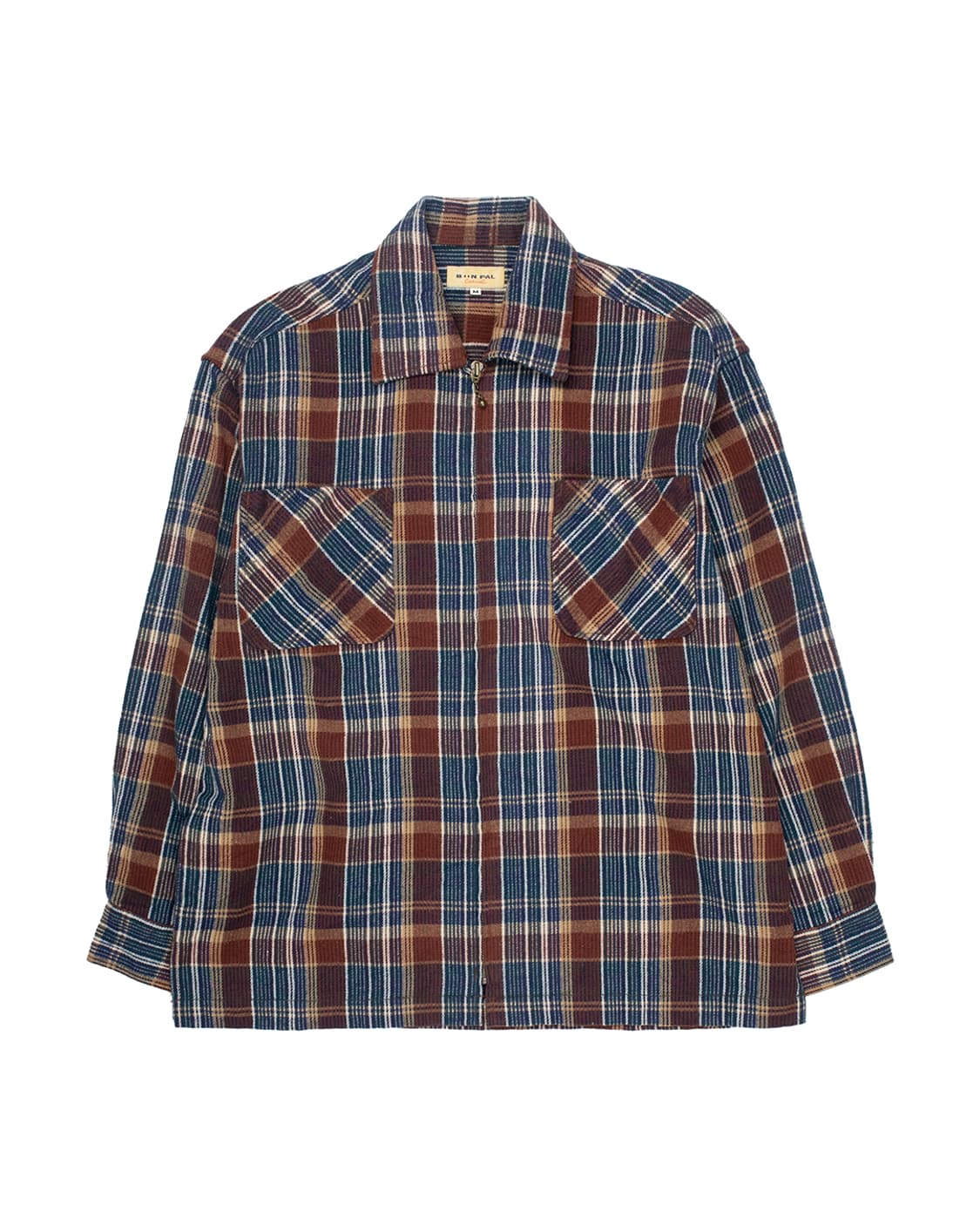 JPN BOON PAL 체크 플란넬 자켓 상품이미지1