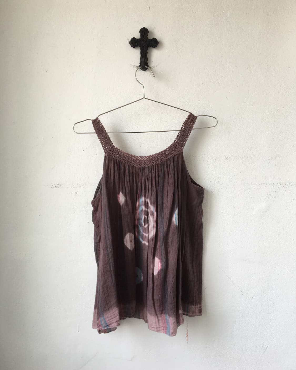 Crochet point dyed sleeveless 상품이미지3