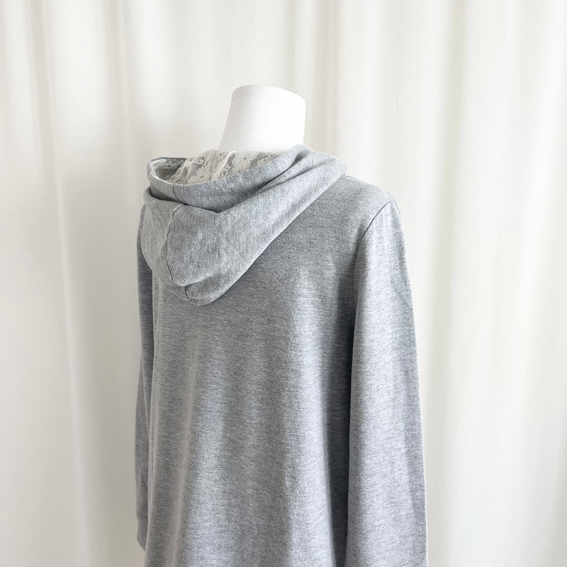 cute girl point lace hood one-piece 상품이미지4