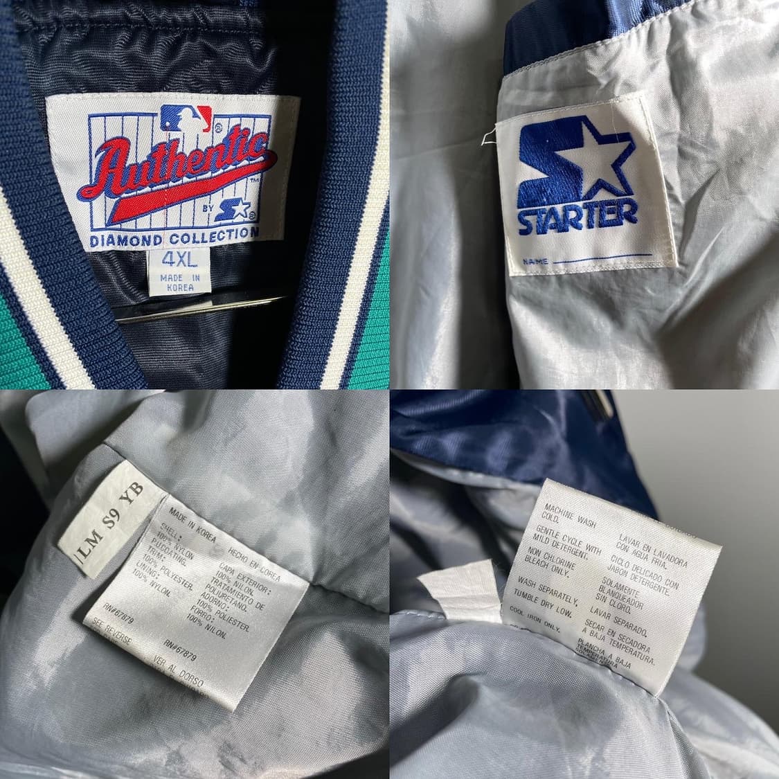 스타터 Seattle Mariners 바시티자켓 상품이미지10