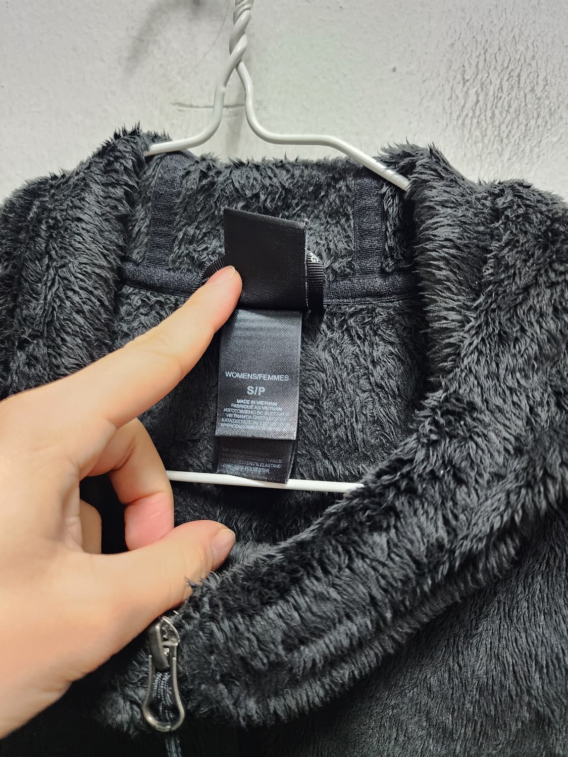 노스페이스 플리스 후드집업 블랙 상품이미지6