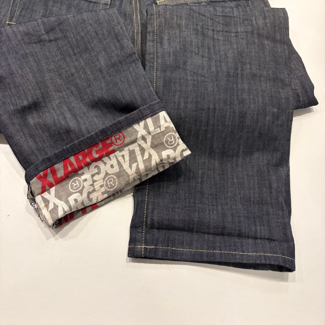 [30] XLARGE 엑스라지 블랙 데님 팬츠 D969 상품이미지5