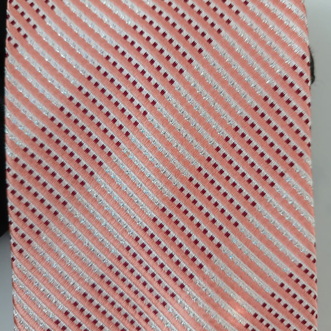 닥스 실크 오렌지 스트라이프 넥타이 8.5cm A+등급 A19172
 상품이미지6