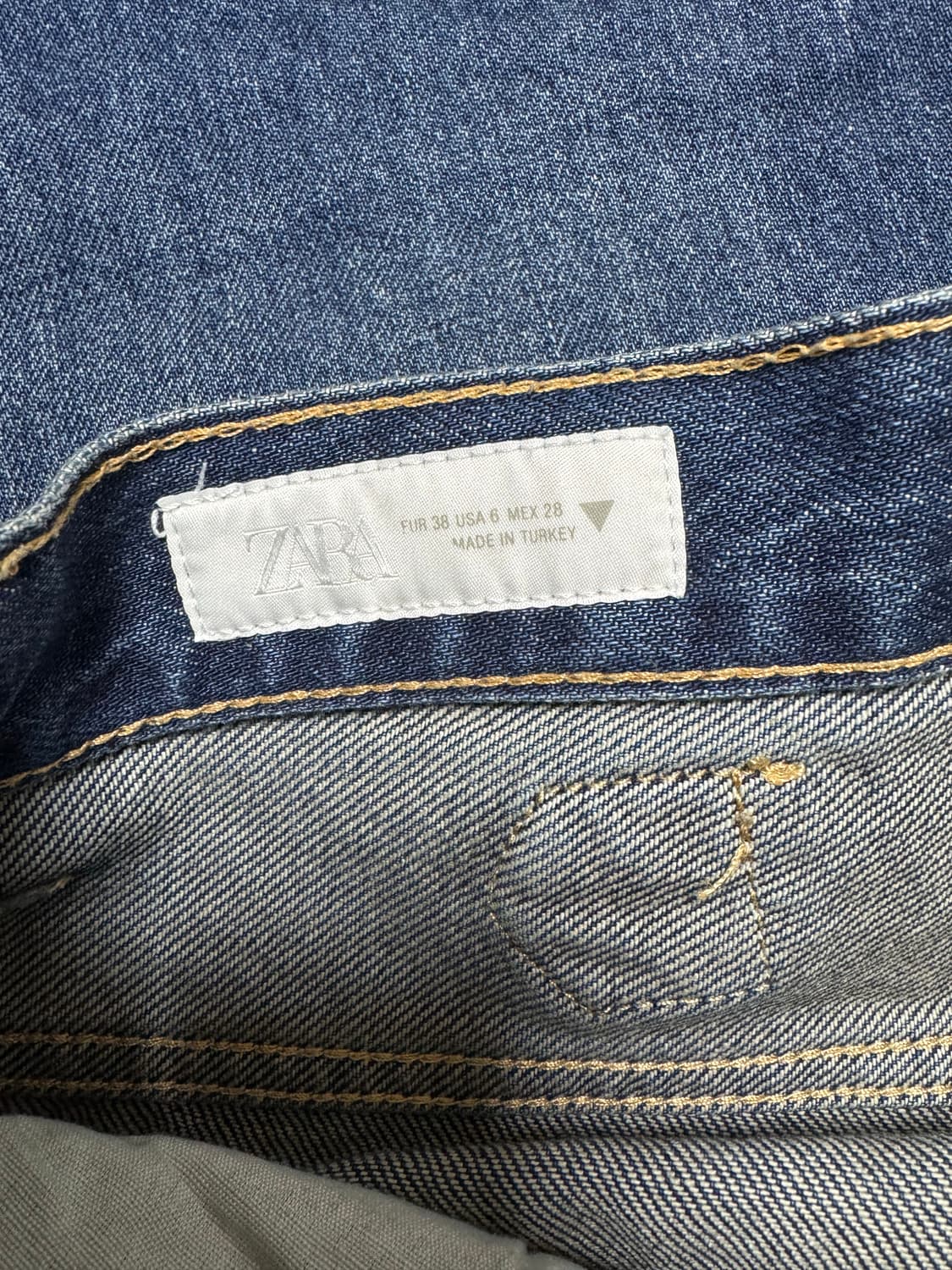 자라 와이드 데님 상품이미지4