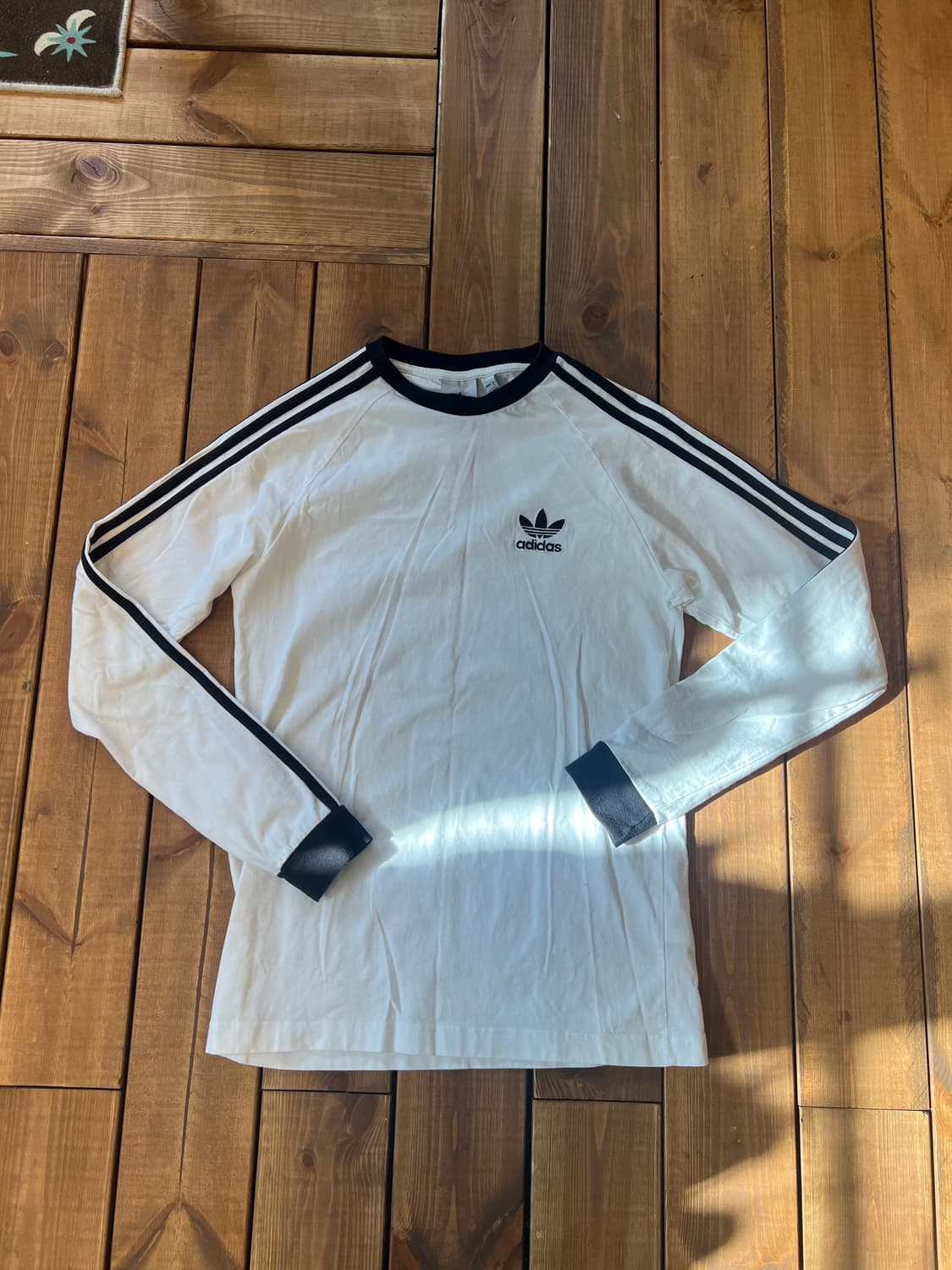 아디다스 블랙 앤 화이트 롱 슬리브 상품이미지6