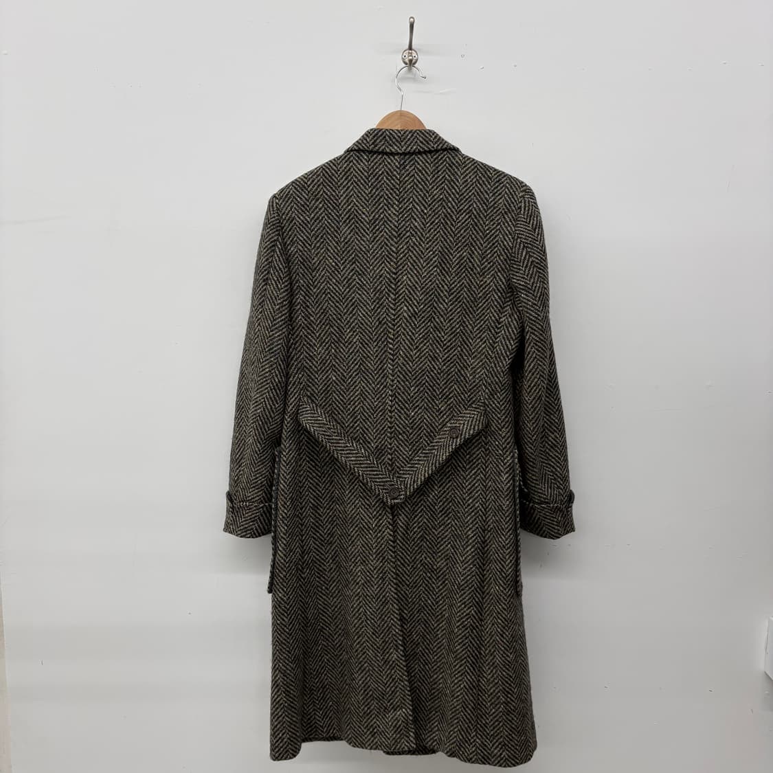 폴로 헤링본 더블 롱코트 여/L 상품이미지7