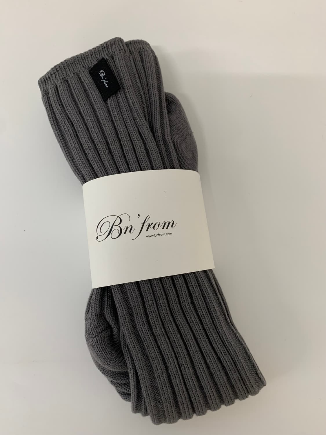 BNFROM FROM KNEE SOCKS [GRAY] 상품이미지6
