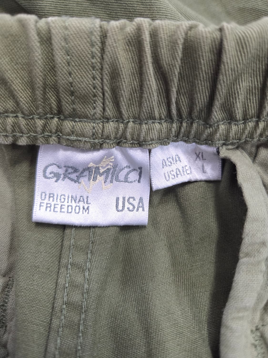 GRAMICCI 그라미치 코튼 베이커 팬츠 올리브 상품이미지5