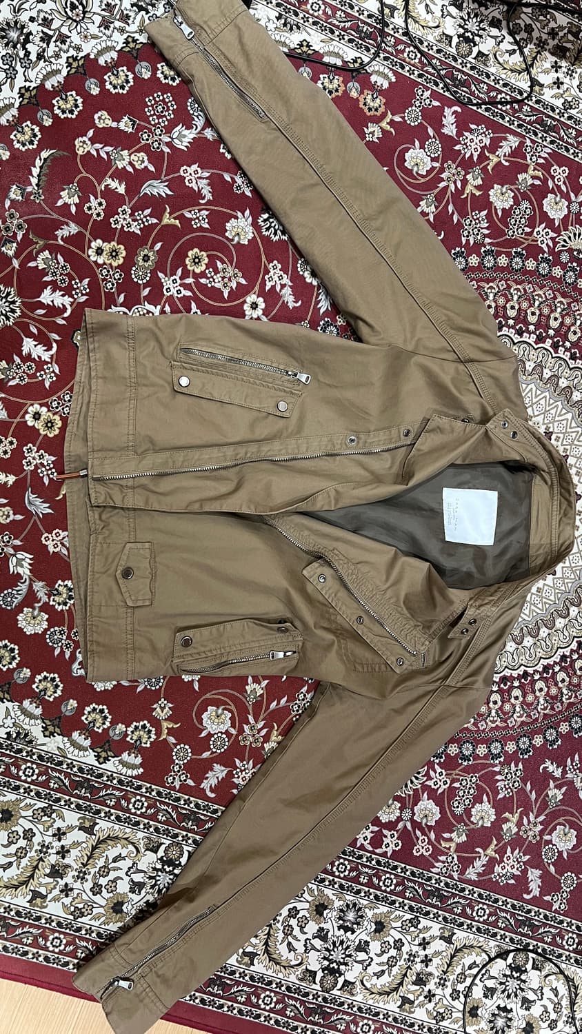 자라 라이더 코튼 자켓 상품이미지1