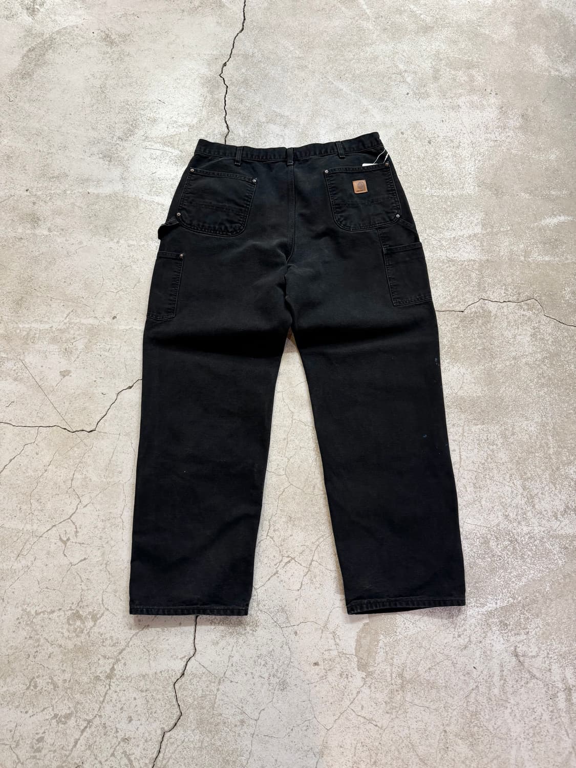 칼하트 B136 BLK 더블니 워크팬츠 상품이미지3