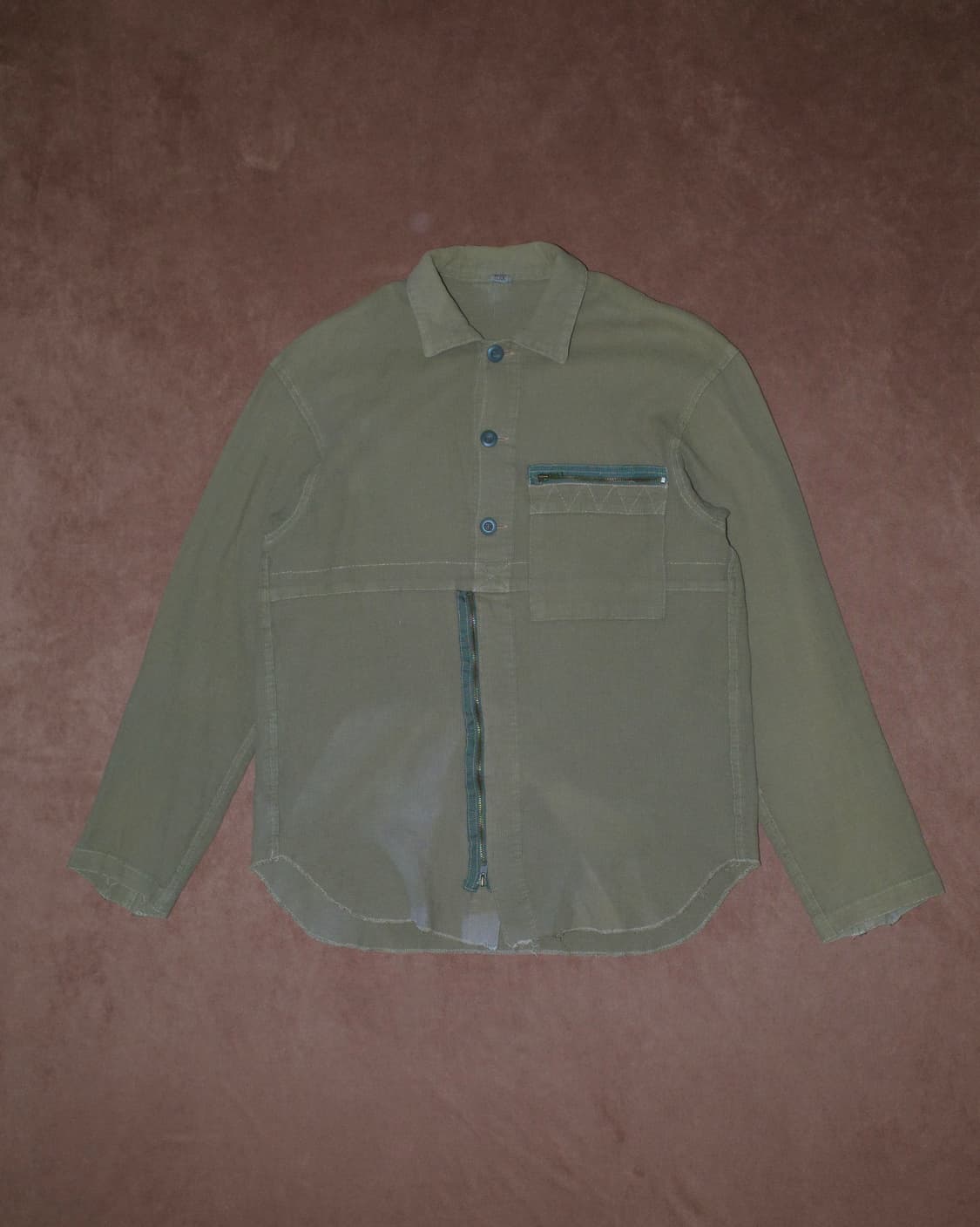 히스테릭글래머 90s 밀리터리 ZIP 와플 셔츠 상품이미지1