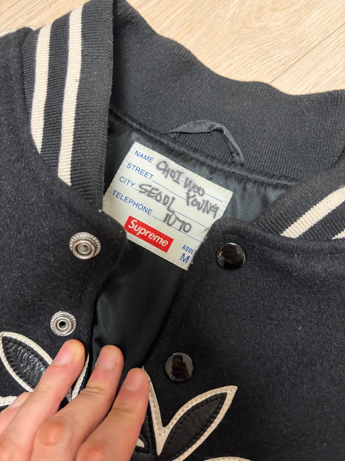 슈프림 플레이보이 바시티자켓 상품이미지2