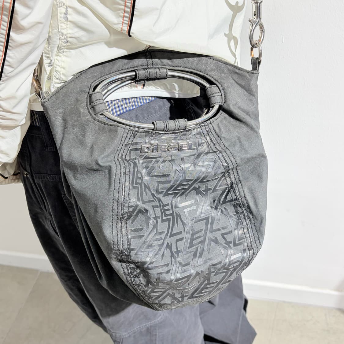 DIESEL 디젤 투웨이 캔버스 크로스백 가방 상품이미지3