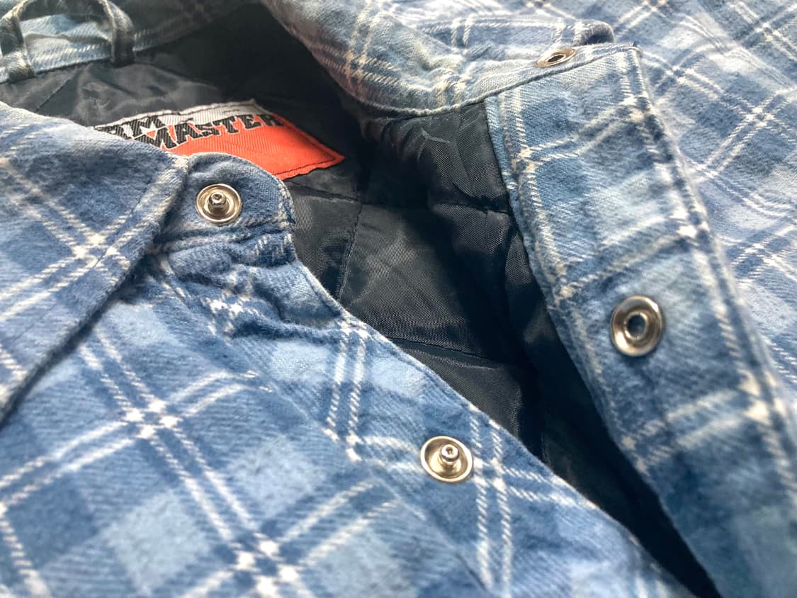 90s 스톰마스터 퀼팅 안감 셔츠 자켓 105-110 상품이미지6