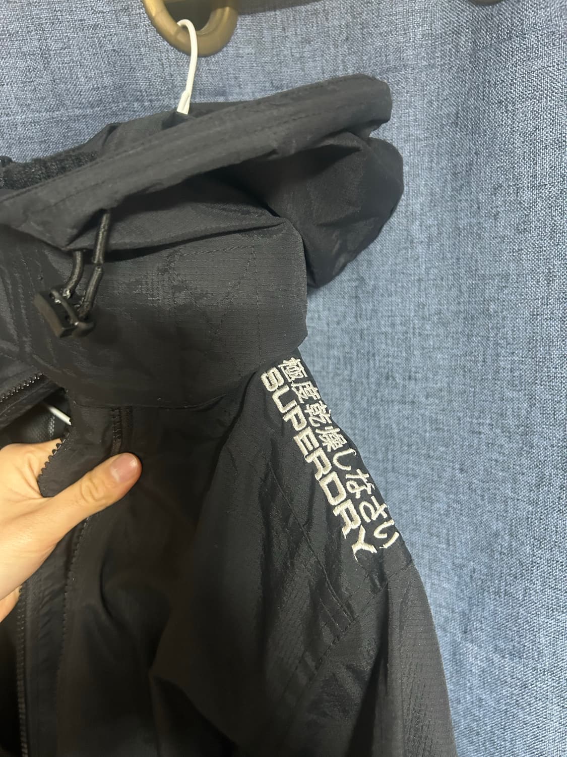 슈퍼드라이 트리플 지퍼 바람막이 상품이미지3